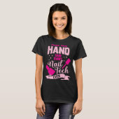 Verlos je hand en stuur elke Tech-technicus op T-shirt (Voorkant volledig)