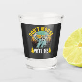 Verlos me niet met mij shot glas (Voorkant)