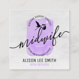 Verlosechtsmarter Vierkante Visitekaartje