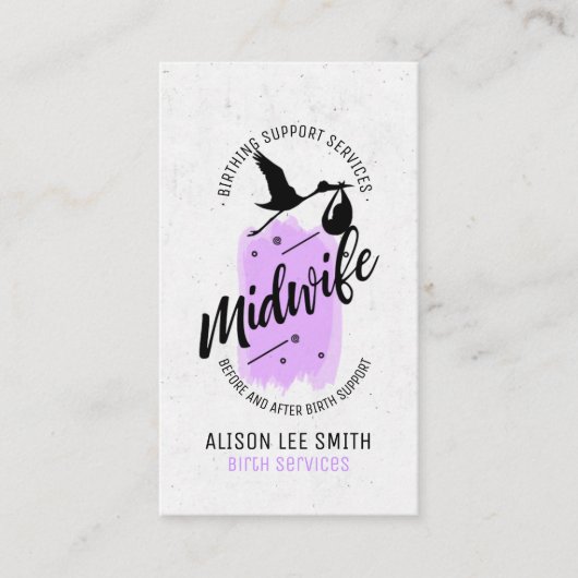 Verlosechtsmarter Visitekaartje (Voorkant)