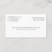 Verloskunde en gynaecologie arts visitekaartje (Voorkant)