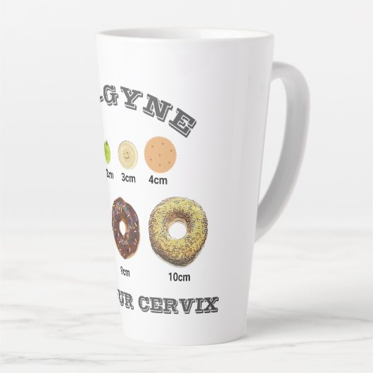  verloskunde Gynaecoloog/verpleegkundige/verloskun Latte Mok (Rechterhoek)