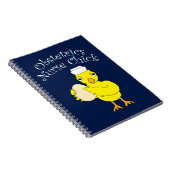 Verloskunde Verpleegster Chick Notitieboek (Rechterzijde)