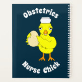 Verloskunde Verpleegster Chick Planner (Achterkant)