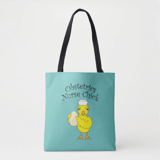Verloskunde Verpleegster Chick Tote Bag (Voorkant)