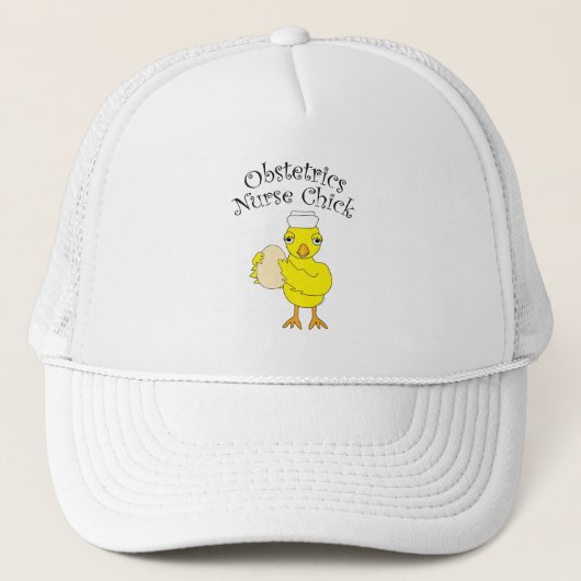 Verloskunde Verpleegster Chick Trucker Pet (Voorkant)