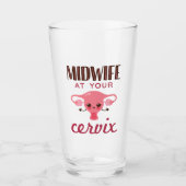 Verloskundige bij uw Cervix Midwives Midwifery Glas (Voorkant)