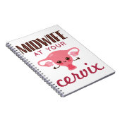 Verloskundige bij uw Cervix Midwives Midwifery Notitieboek (Rechterzijde)