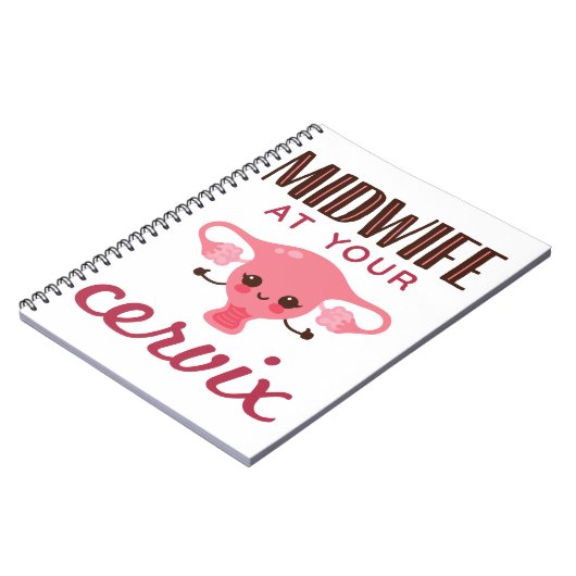 Verloskundige bij uw Cervix Midwives Midwifery Notitieboek (Linkerzijde)