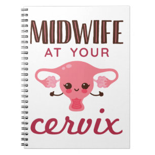Verloskundige bij uw Cervix Midwives Midwifery Notitieboek