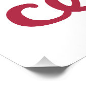 Verloskundige bij uw Cervix Midwives Midwifery Perfect Poster (Hoek)