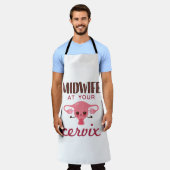 Verloskundige bij uw Cervix Midwives Midwifery Schort (Gedragen)