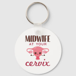 Verloskundige bij uw Cervix Midwives Midwifery Sleutelhanger