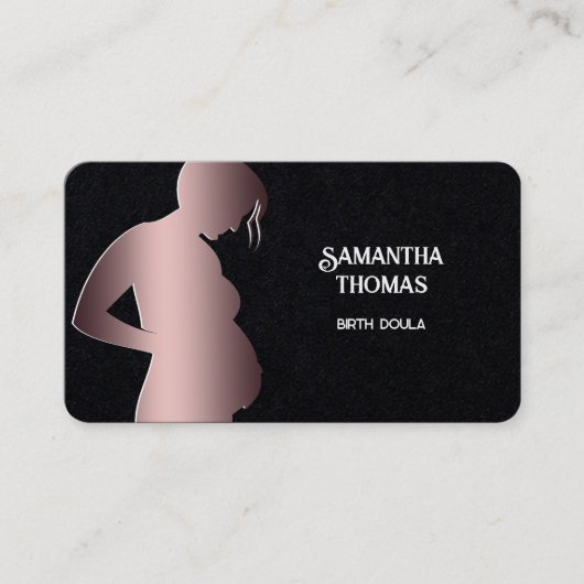Verloskundige Doula Lactatie Premium Visitekaartje (Voorkant)