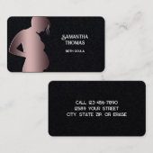 Verloskundige Doula Lactatie Premium Visitekaartje (Voorkant / Achterkant)