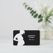 Verloskundige Doula Lactatie Visitekaartje (Staand voorkant)