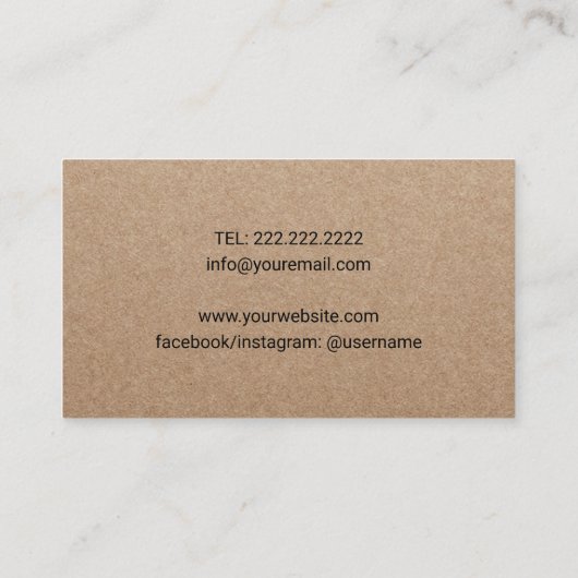 Verloskundige Geboorte & Postpartum Doula Service Visitekaartje (Achterkant)