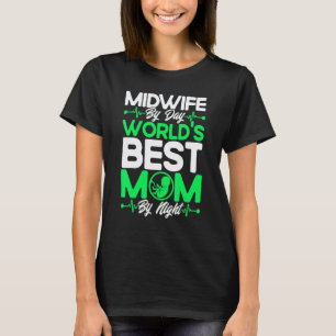 Verloskundige geboortewerker Verloskundige Beste M T-shirt
