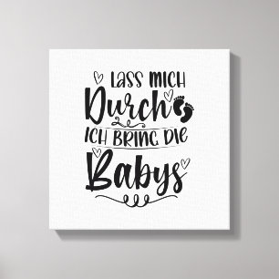 Verloskundige Gifts Midwives Obstetricia Midwife Canvas Afdruk