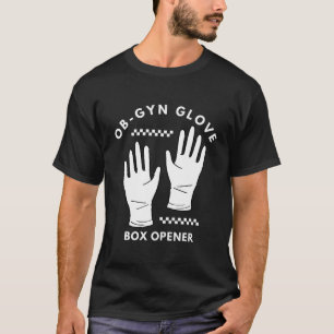 Verloskundige handschoenendoos t-shirt