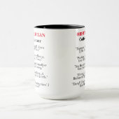 Verloskundige koffie Humor Mok (Midden)