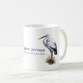 Verloskundige of Doula Business Promotion Mok (Voorkant rechts)