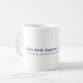 Verloskundige of Doula Business Promotion Mok (Voorkant links)