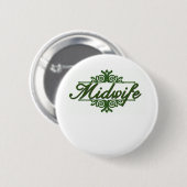 Verloskundige Ronde Button 5,7 Cm (Voorkant /achterkant)