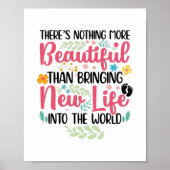 Verloskundige Verloskundigen Doula Obstetricier Mi Poster (Voorkant)