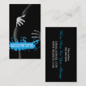 Verloskundige verzorging verpleegkundige gezondhei visitekaartje (Voorkant / Achterkant)