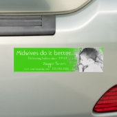 Verloskundigen doen het beter voor Bumperstickers (Op auto)