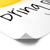 Verloskundigen en geelrubber eenden poster (Hoek)