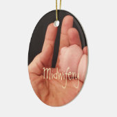 Verloskundigen Keramisch Ornament (Links)