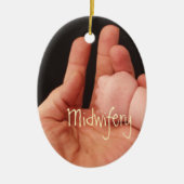 Verloskundigen Keramisch Ornament (Voorkant)