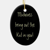 Verloskundigen Keramisch Ornament (Achterkant)