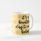 Verloskundigen zijn een mooie dag om baby's te van koffiemok (Voorkant rechts)