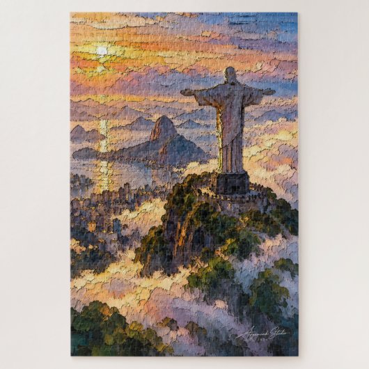 Verlosser Boven de Wolken Legpuzzel (Verticaal)