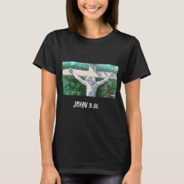 Verlosser christelijk  Johannes 3:16., Kerstmis- P T-shirt