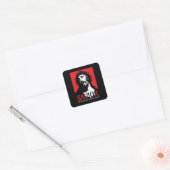 Verlosser De Weg De Waarheid En Het Leven Vierkante Sticker (Envelop)