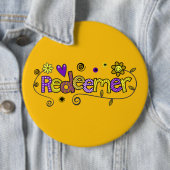 Verlosser I Doodles I YlwOrg I 6x6 Button (In situ)