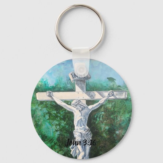 VERLOSSER Jeremia 33:3 pastoor priester geloof Chr Sleutelhanger (Voorkant)