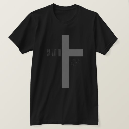 Verlossing, Jezus houdt van je T-shirt (Design voorkant)