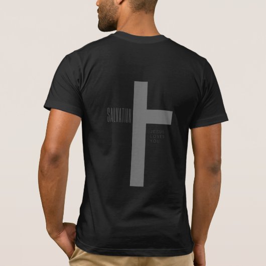 Verlossing, Jezus houdt van je T-shirt (Achterkant)