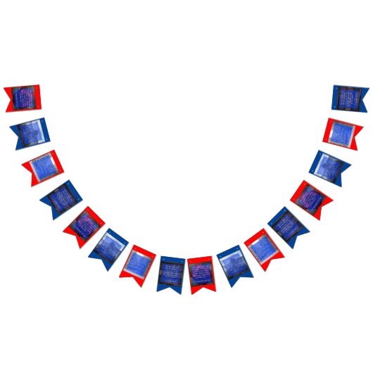 Verlossing van de Beast Scripture Bunting Banner (Alle)