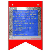 Verlossing van de Beast Scripture Bunting Banner (Derde vlag)