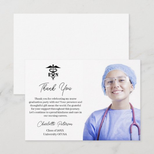 Verlossingspartij Bedankkaart (Voorkant / Achterkant)