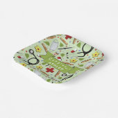 Verlossingspartij Papieren Bordje (Gebogen)