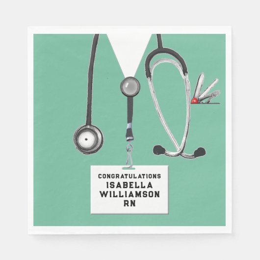 Verlossingspartij Servet (Voorkant)