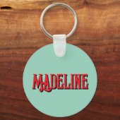 Verlost Christelijk Kruis Hart Sleutelhanger (Achterkant)