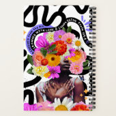 Verlost en gekroonde digitale collage Christelijke Notitieboek (Achterkant)